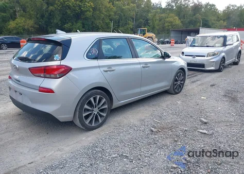2018 Hyundai Elantra Gt from USA, damaged, VIN KMHH35LE7JU078764